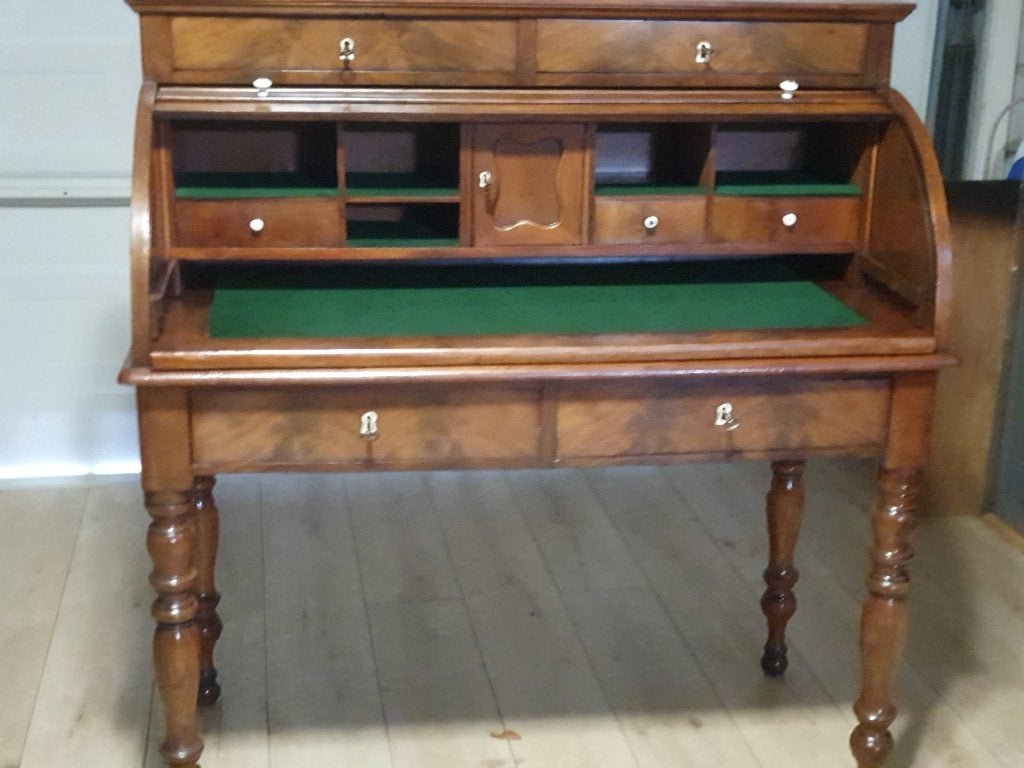 Mooi mahonie antiek secretaire Omstreeks 1850, Huis en Inrichting, Ophalen, Zo goed als nieuw