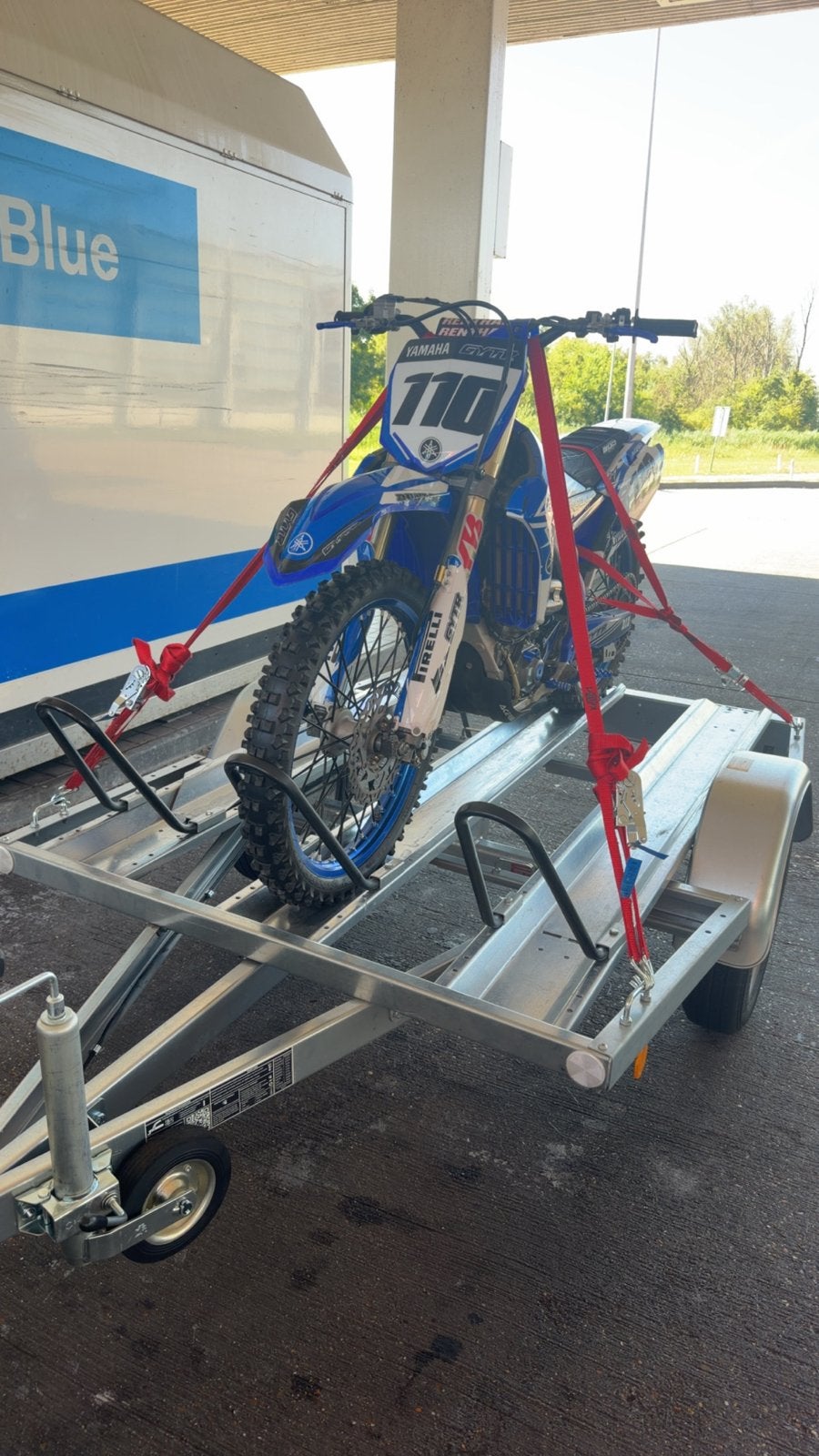 Yamaha YZ450f 2017 - Nieuwe zuiger, Dubach uitlaat, Ophalen, Gebruikt