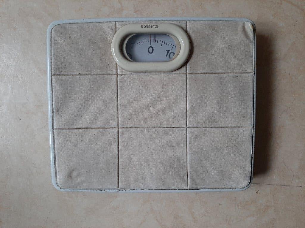 Brabantia Personenweegschaal - Goede kwaliteit, Ophalen, Gebruikt, 100 kg of meer, Personenweegschaal