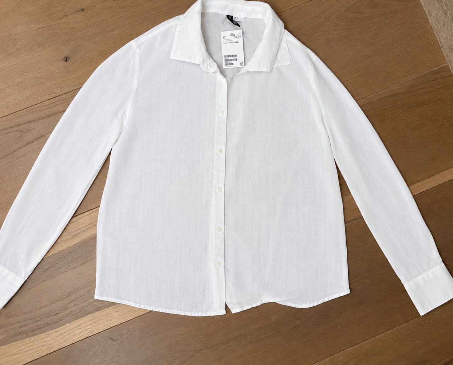 Nieuwe H&M blouse maat M, Ophalen of Verzenden, Nieuw, Maat 38/40 (M), Wit