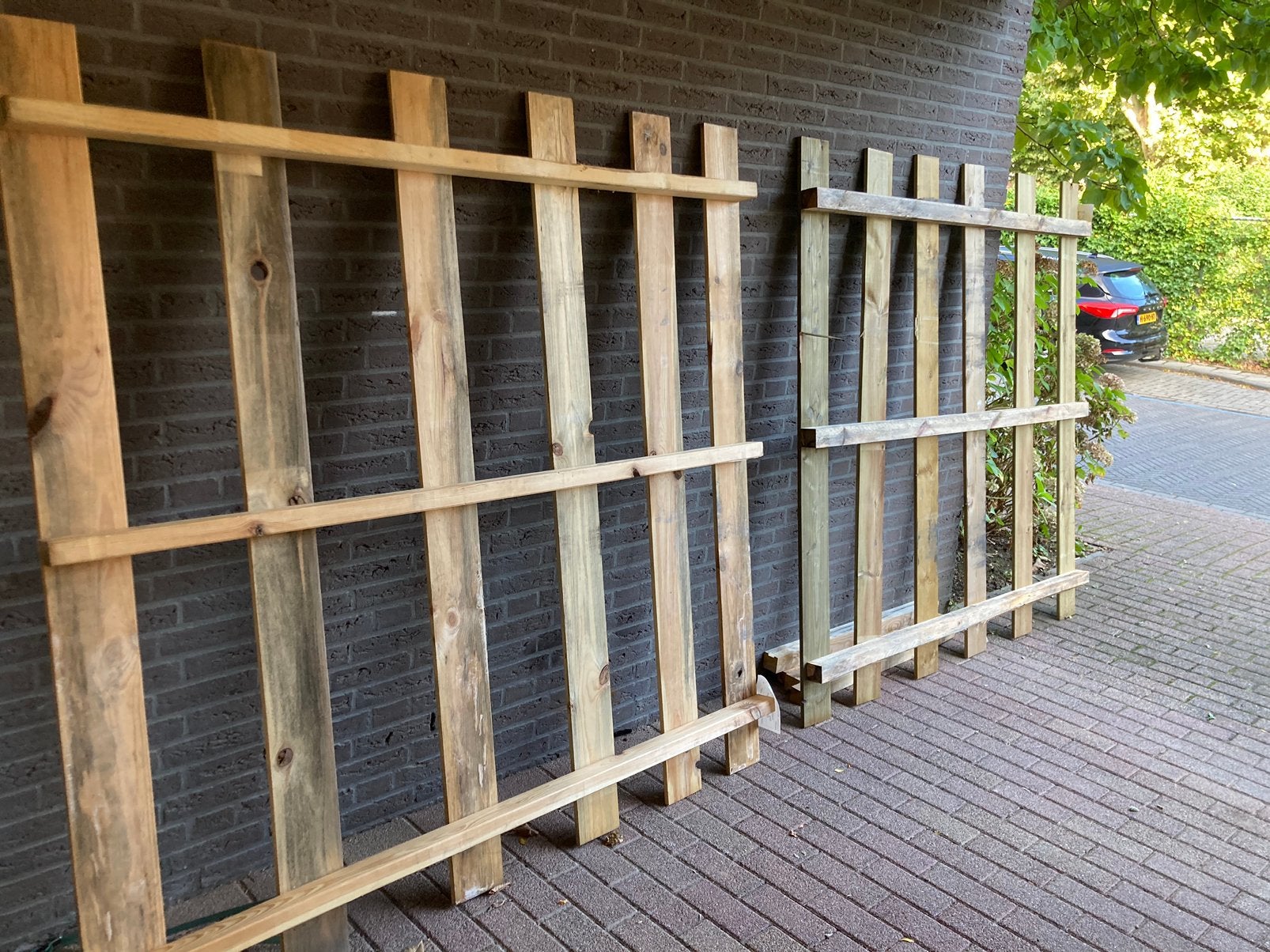 Gratis pallets, Doe-het-zelf en Verbouw, Hout en Planken, Ophalen, Zo goed als nieuw, Pallet, Minder dan 200 cm