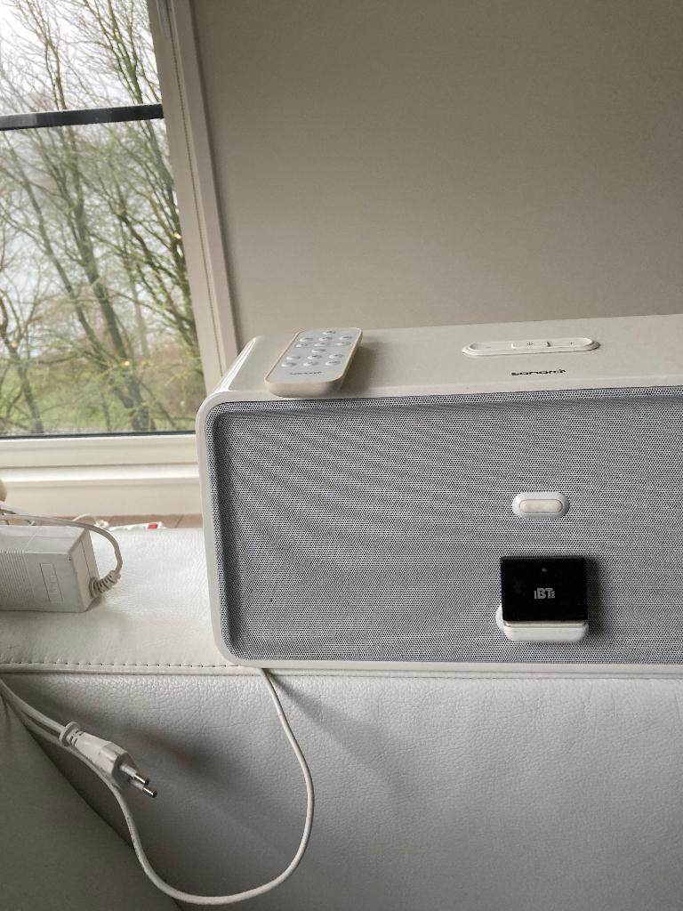 Sonore blue tooth muziek installatie klein, Ophalen, Bluetooth, Zo goed als nieuw