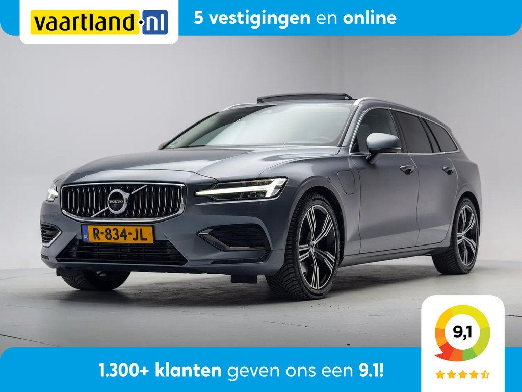 Volvo V60 2.0 T6 Recharge AWD R-Design Aut. [ Panorama Head-, Automaat, Gebruikt, 4 cilinders, Automatische klimaatregeling