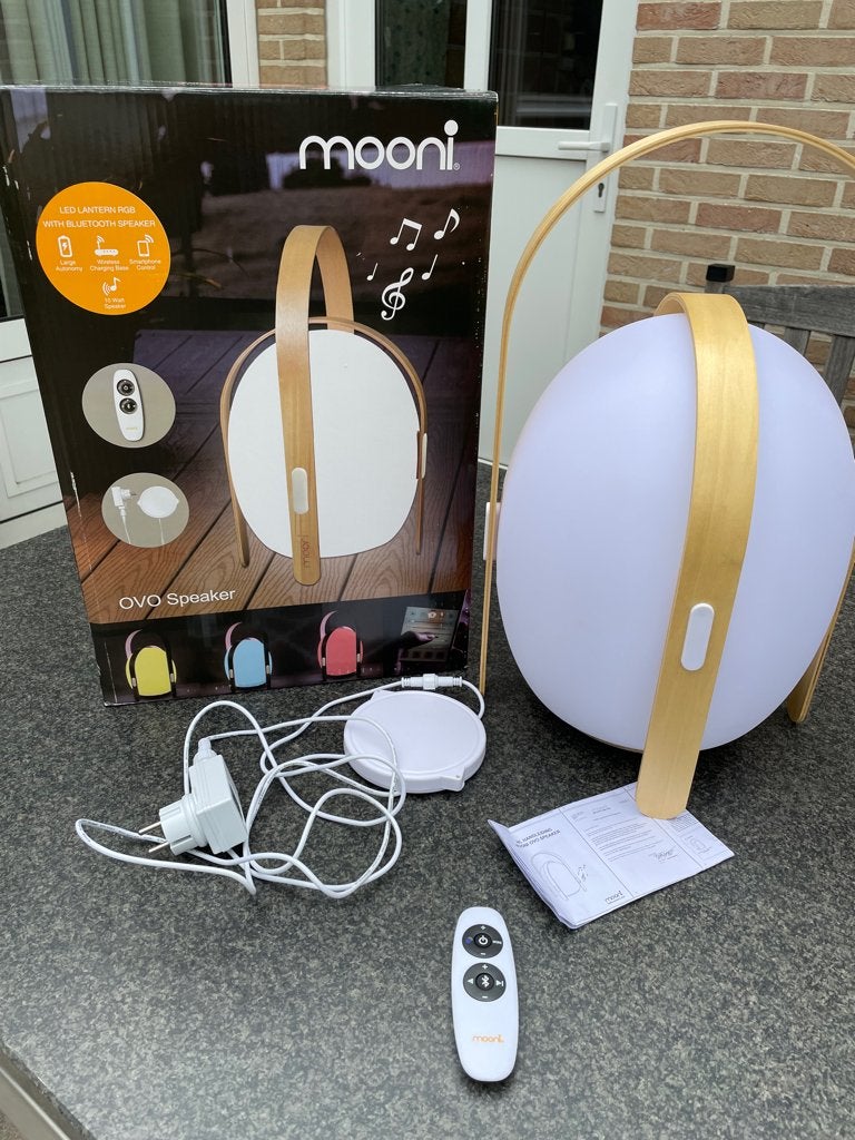 Mooni Ovo speaker, Ophalen of Verzenden, Zo goed als nieuw, Mooni