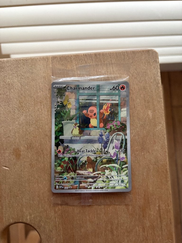 Charmander # 44 promo Obsidian Flames, Ophalen of Verzenden, Nieuw, Losse kaart