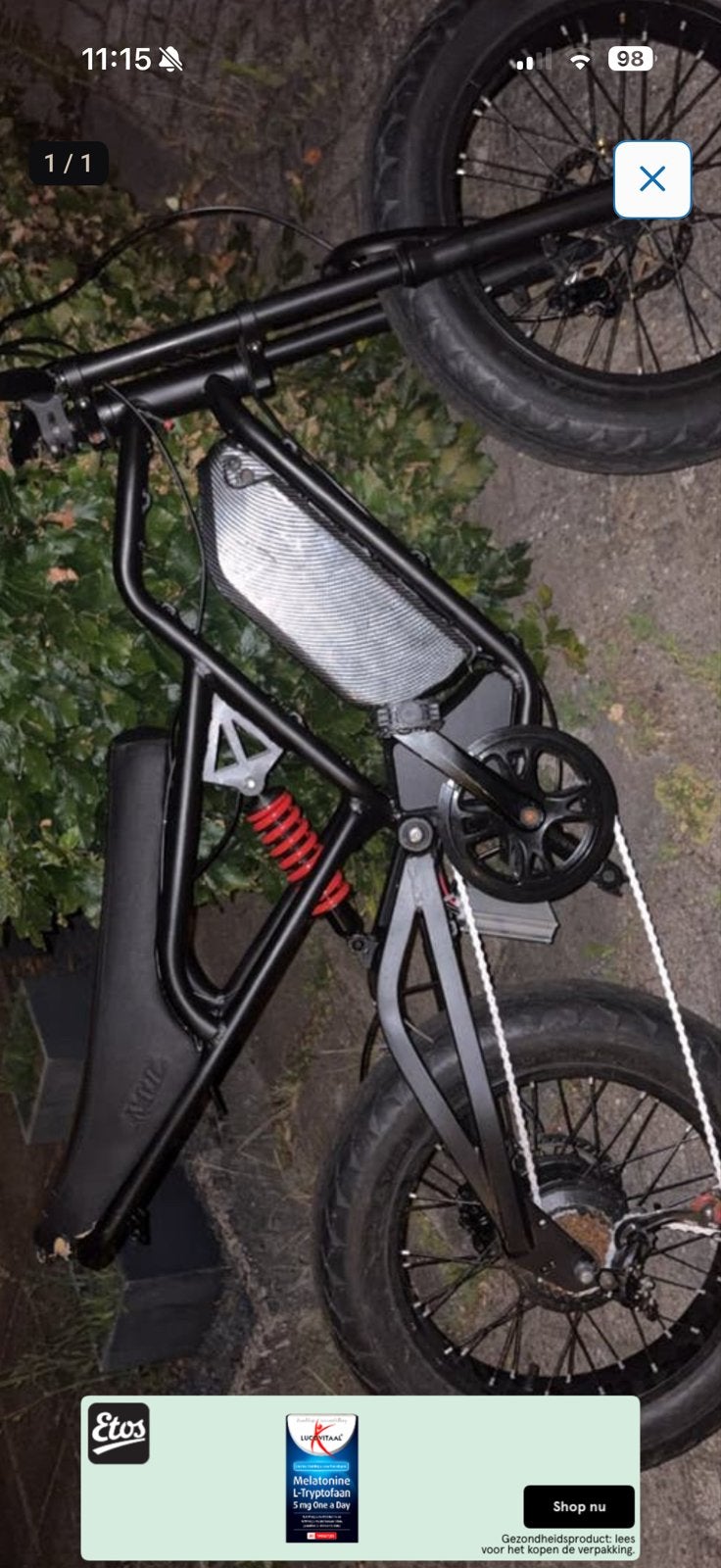 Fafrees F20 Fatbike - Krachtige 750W motor, 48V 22.5Ah accu, Fietsen en Brommers, Elektrische fietsen, Ophalen, Gebruikt, 50 km per accu of meer