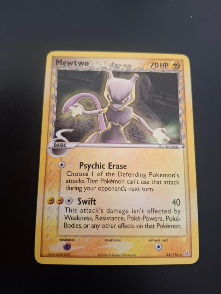 Mewtwo #24 Pokemon Holon Phantoms 24/110, Ophalen of Verzenden