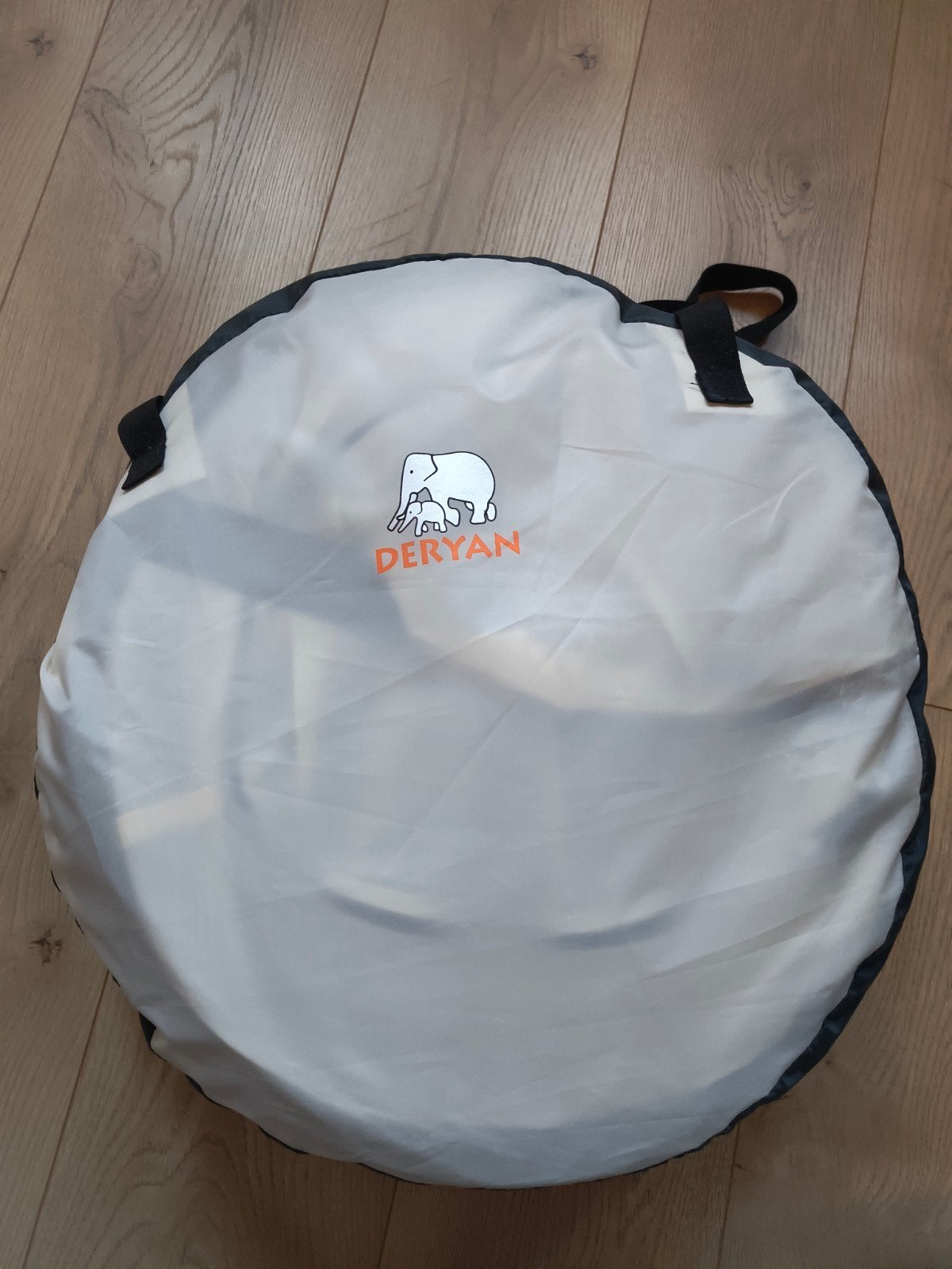 Deryan Pop-Up Reistentje Peuter Luxe 0-5 jaar Grijs - Nieuw, Ophalen of Verzenden, Nieuw, Reisbedje