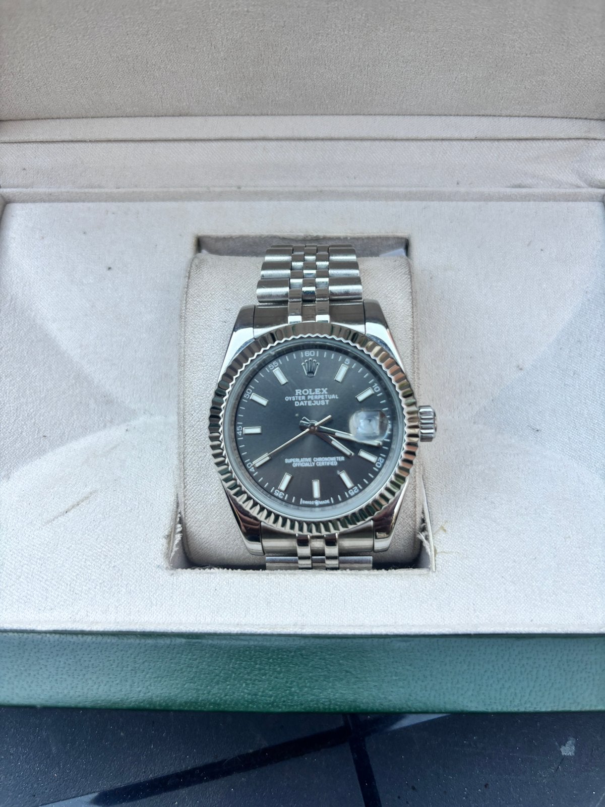 Horloge te koop, Ophalen, Zo goed als nieuw, Staal, Overige merken