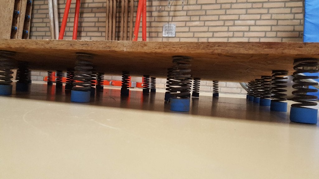 vlerende vloer / tumbling delen, Maat 36 t/m 42, Ophalen, Gebruikt, Materiaal