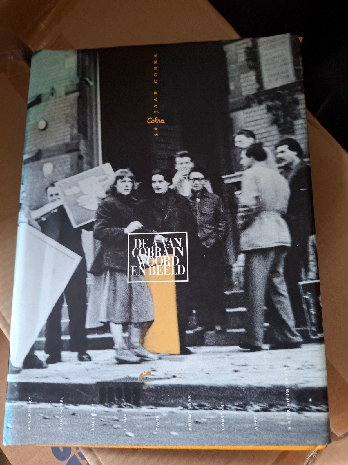 Cobra: 50 Jaar Cobra - De Van Cobra In Woord En Beeld, Ophalen of Verzenden, Gelezen, Overige onderwerpen, Diverse auteurs