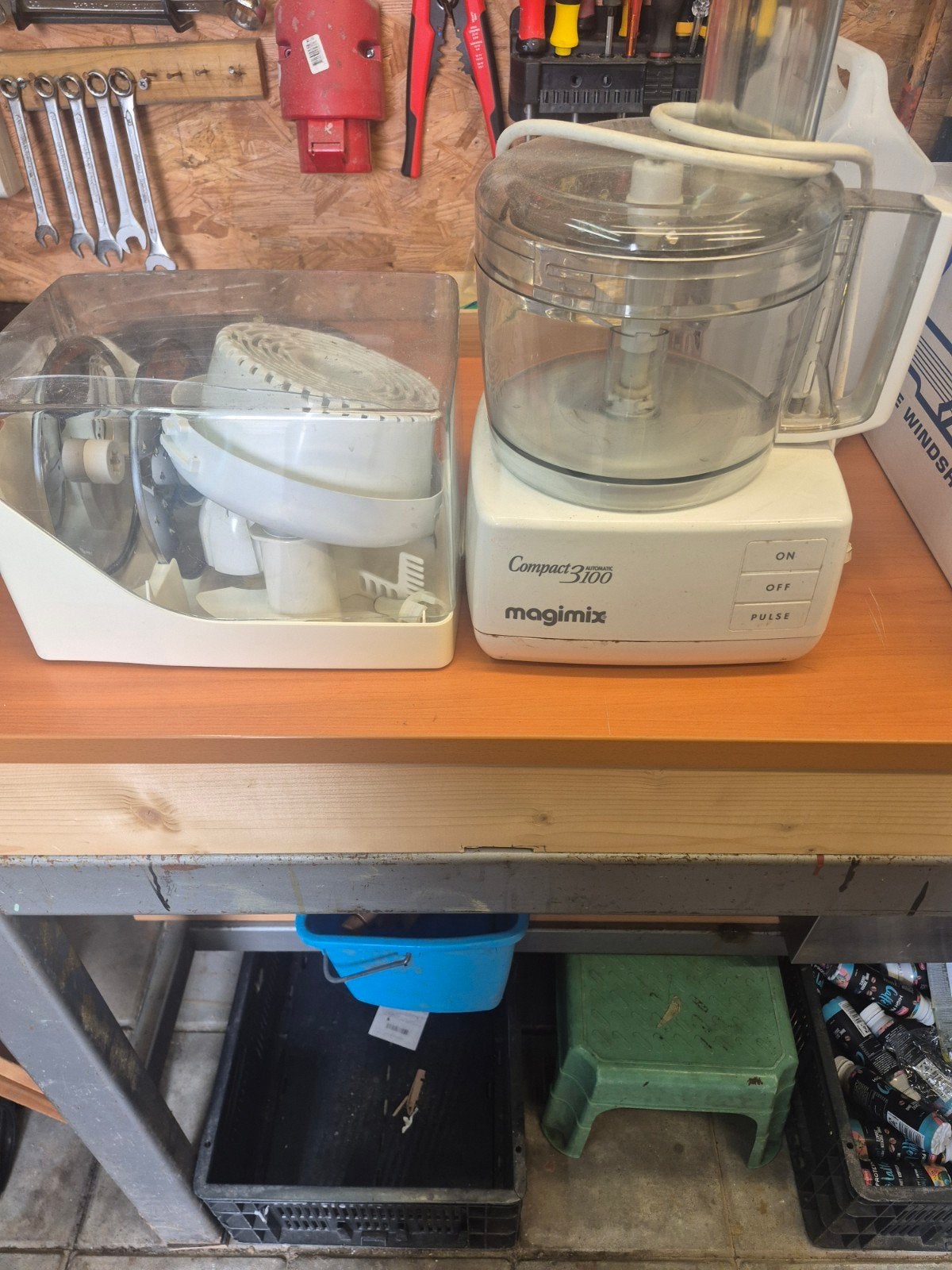Magimix compact 3100 automatic, Ophalen, Gebruikt, 1 snelheid