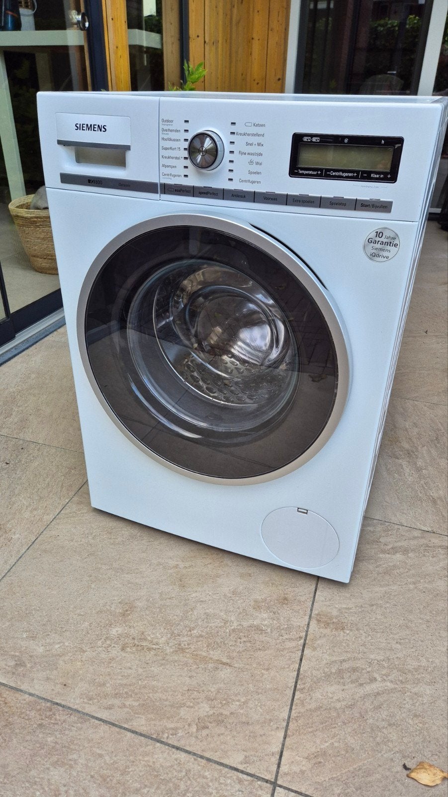 Siemens WM16Y541NL wasmachine 8 kg, Witgoed en Apparatuur, Wasmachines, Ophalen, Gebruikt, Energieklasse A of zuiniger, Voorlader