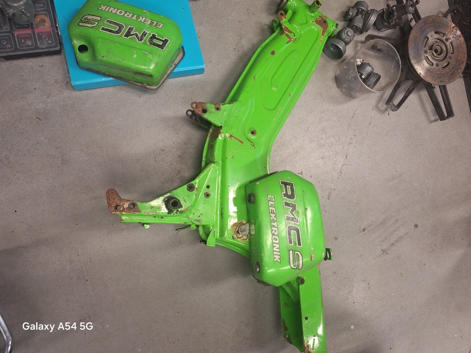 Kreidler RS 5129.. frame uit 1973 en rmcs frame, Ophalen of Verzenden, Gebruikt, Frame