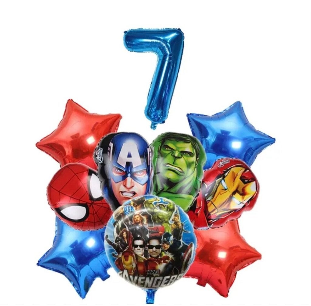Avengers Ballonnensets - Drie Verschillende Setjes, Ophalen of Verzenden, Nieuw, Feestartikel, Verjaardag
