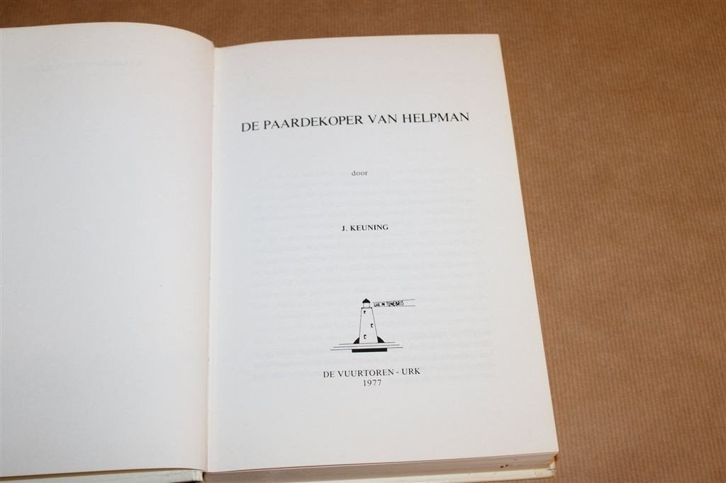 De Paardekoper van Helpman — Vintage Jeugdboek [1977], Boeken, Ophalen of Verzenden, Gelezen