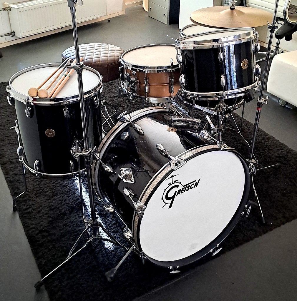 Gretsch USA Round Badge Progressive Jazz 12",14",20", Ophalen, Zo goed als nieuw, Overige merken