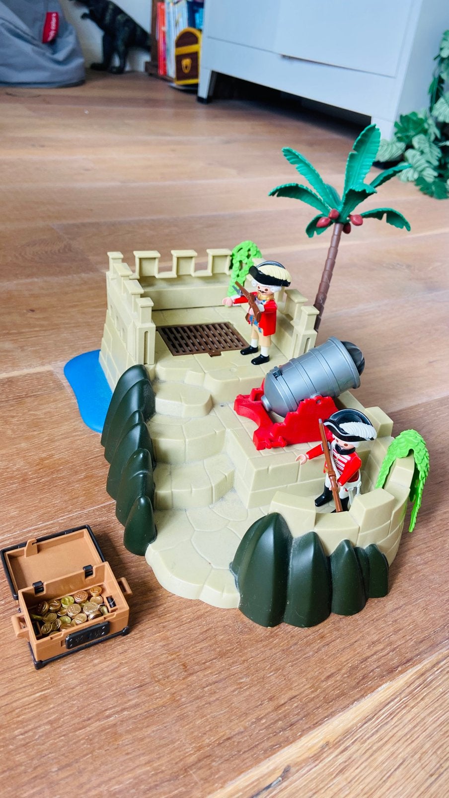 Klein soldaten eiland Playmobil, Ophalen, Zo goed als nieuw