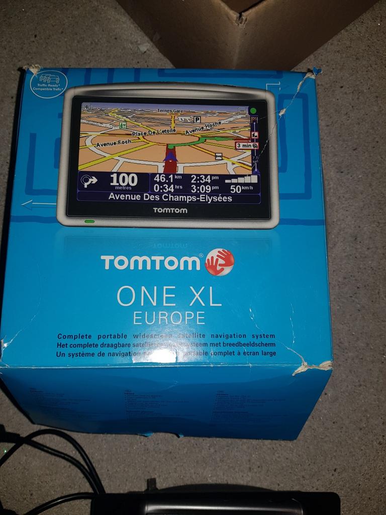 Complete TomTom one XL Europe, Ophalen of Verzenden, Zo goed als nieuw
