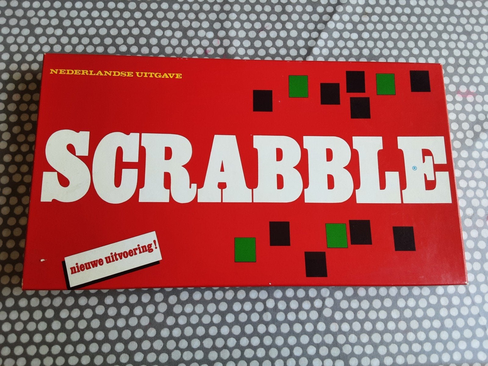 Sio - SCRABBLE  houten uitvoering, Een of twee spelers, Ophalen of Verzenden, Gebruikt, Sio