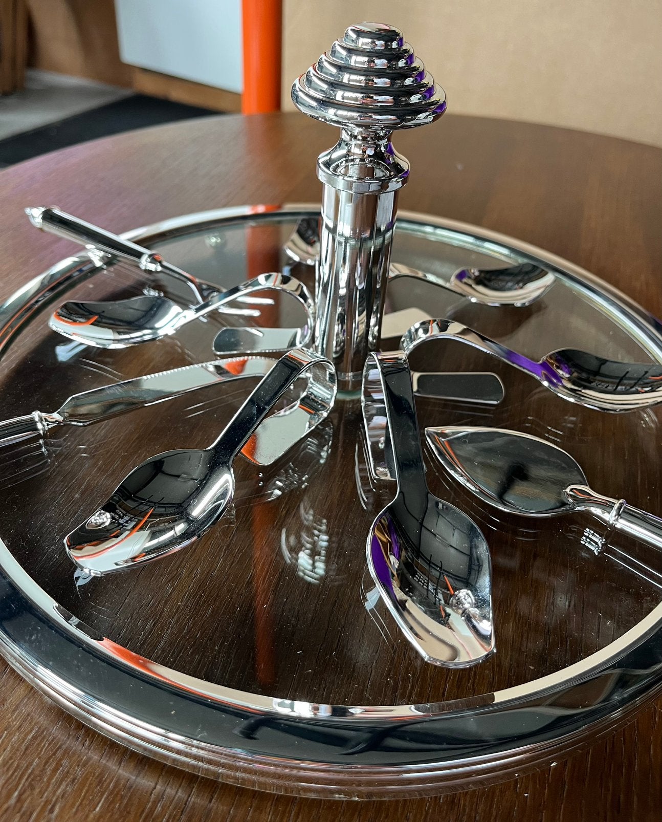 Etagère van glas, Etagère, Demontabel, Glas, Nieuw