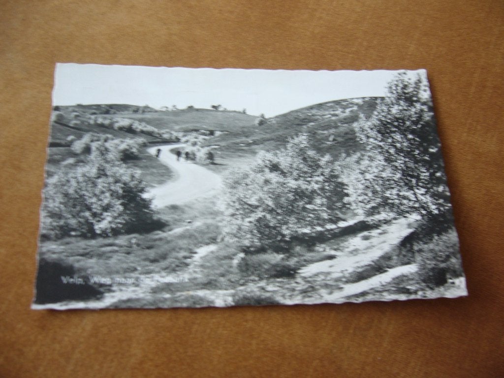 VELP  =  WEG NAAR DE POSBANK, Ophalen of Verzenden, 1960 tot 1980, Gelopen, Gelderland