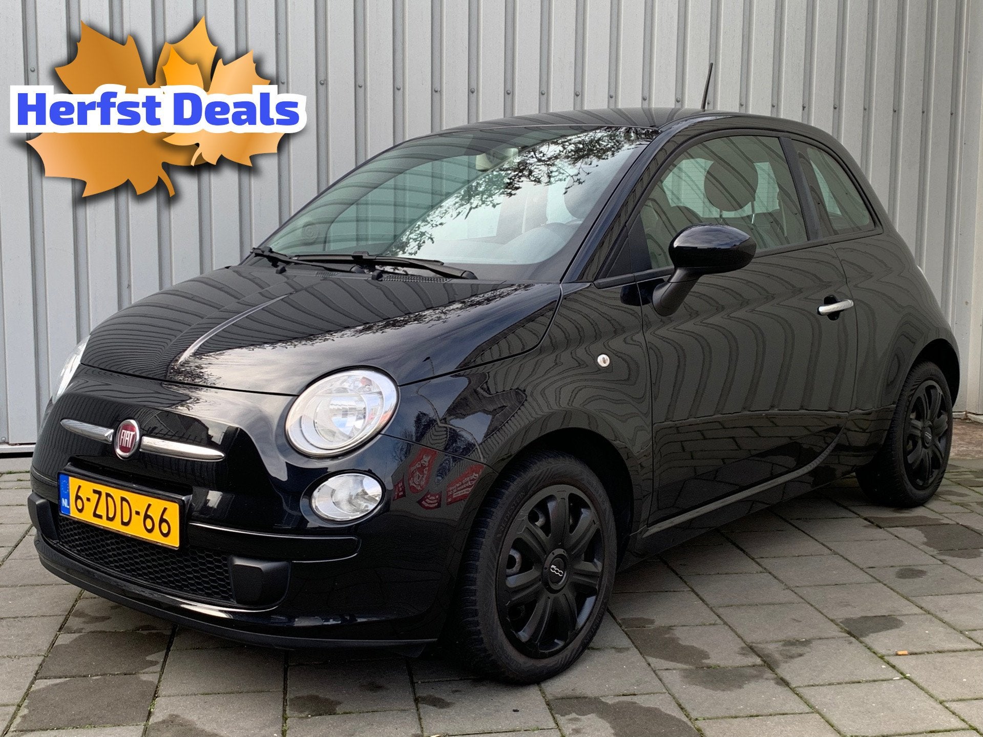 Fiat 500 1.0 TwinAir Pop|140000KM|Airco|, Auto's, Voorwielaandrijving, Dealer onderhouden, Stof, Gebruikt