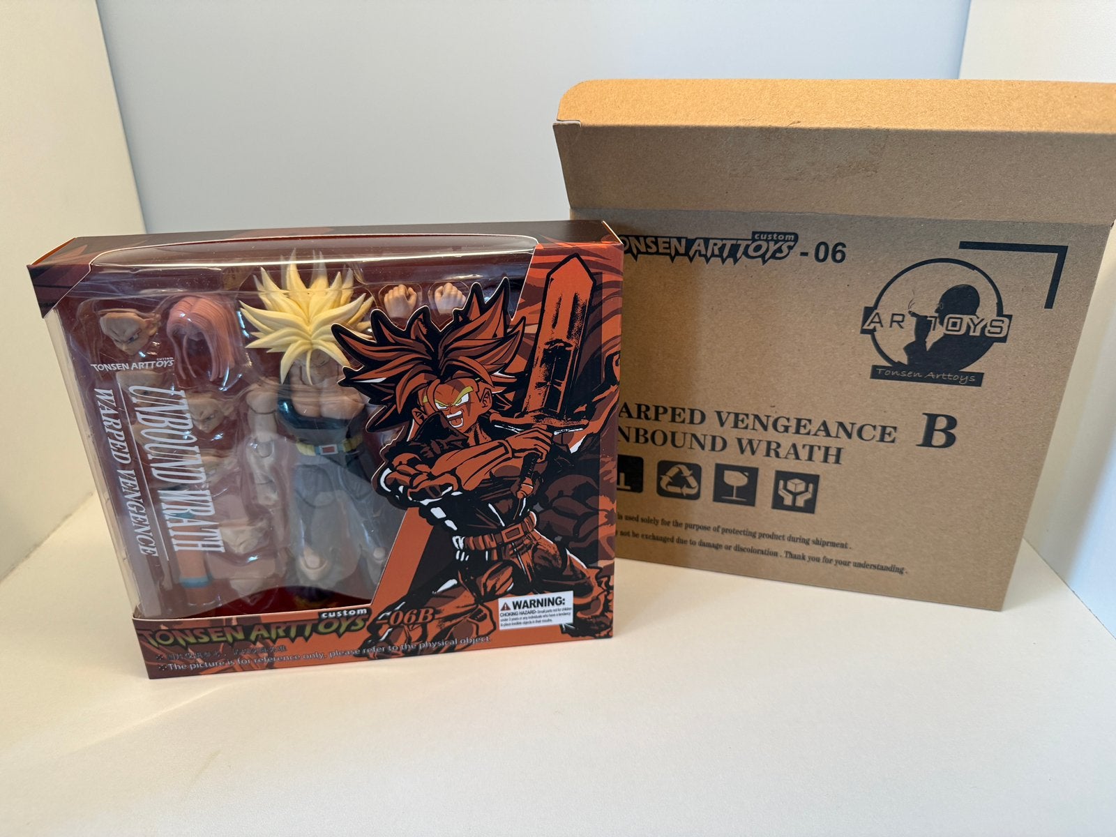 S.H. Figuarts Dragon Ball Z | Unbound Wrath 06B Trunks, Ophalen of Verzenden, Nieuw