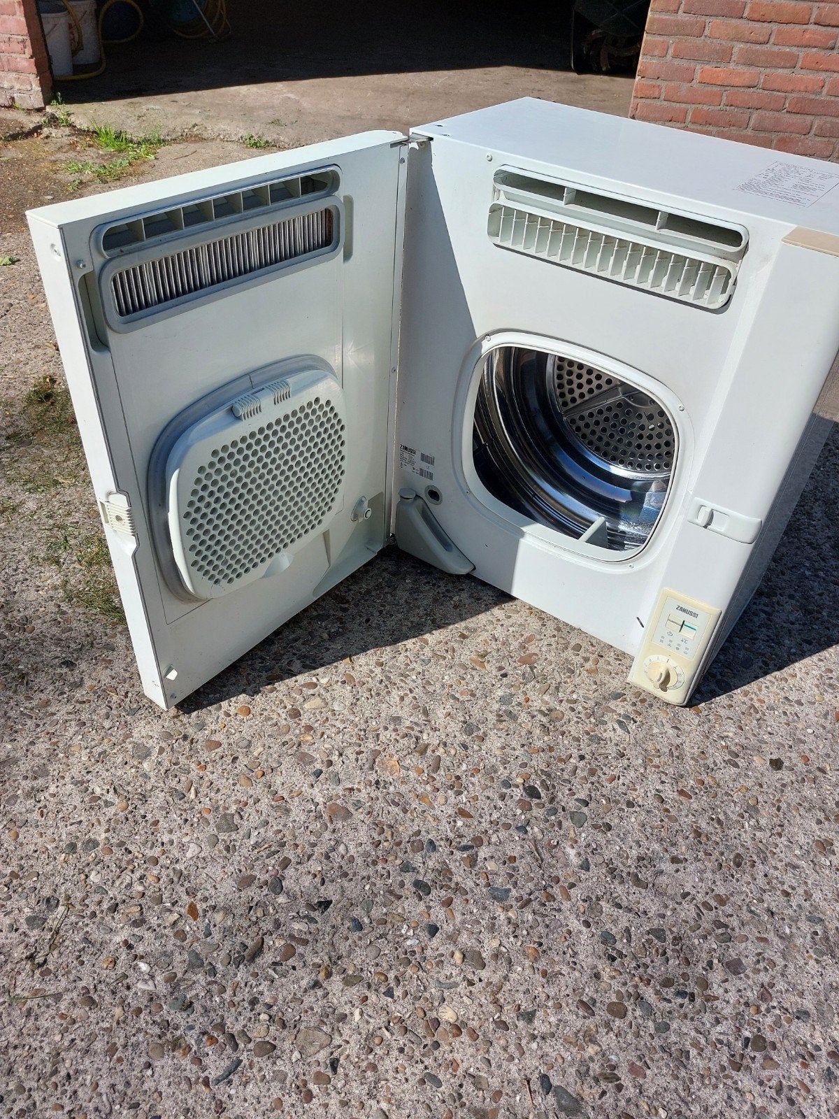 Zanussi Compacte FD 20 TC 70 E Wasdroger - Condensdroger, Witgoed en Apparatuur, Wasdrogers, Ophalen