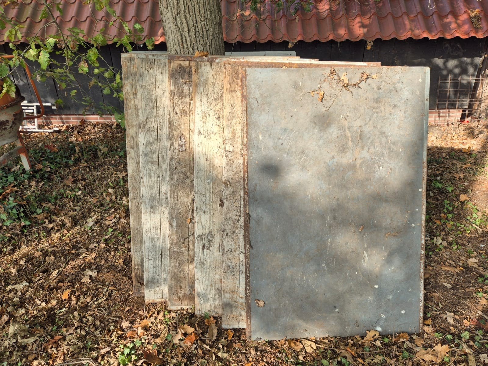 Steenschotten t.e.a.b., Doe-het-zelf en Verbouw, Ophalen, Gebruikt, Minder dan 25 mm, Plank