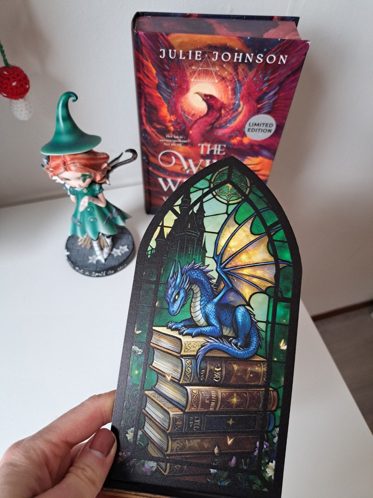 Originele Fantasie draken boekenplank decoratie, Ophalen of Verzenden, Nieuw