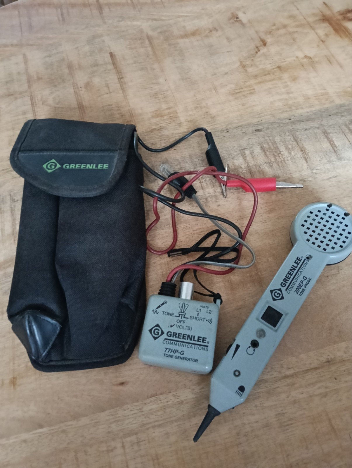 Greenlee 77HP-G Toongenerator & 200EP-G Toonprobe, Ophalen of Verzenden, Zo goed als nieuw