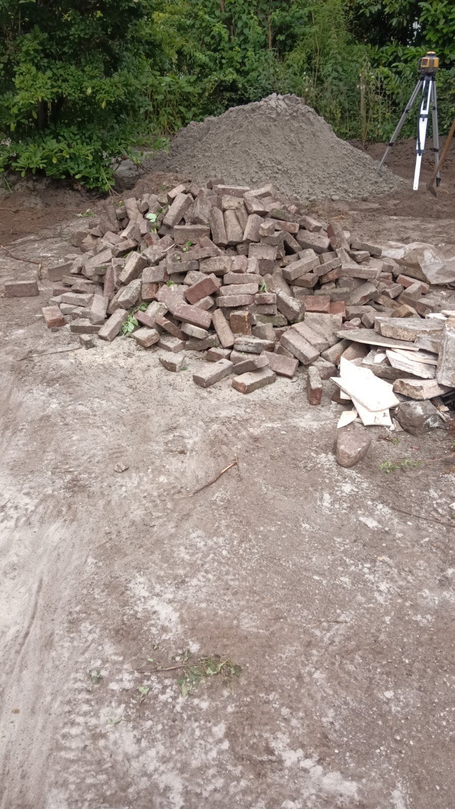 Oude waaltjes, ca. 9,5 m², op pallet, direct laden, Tuin en Terras, Tegels en Klinkers, Ophalen of Verzenden