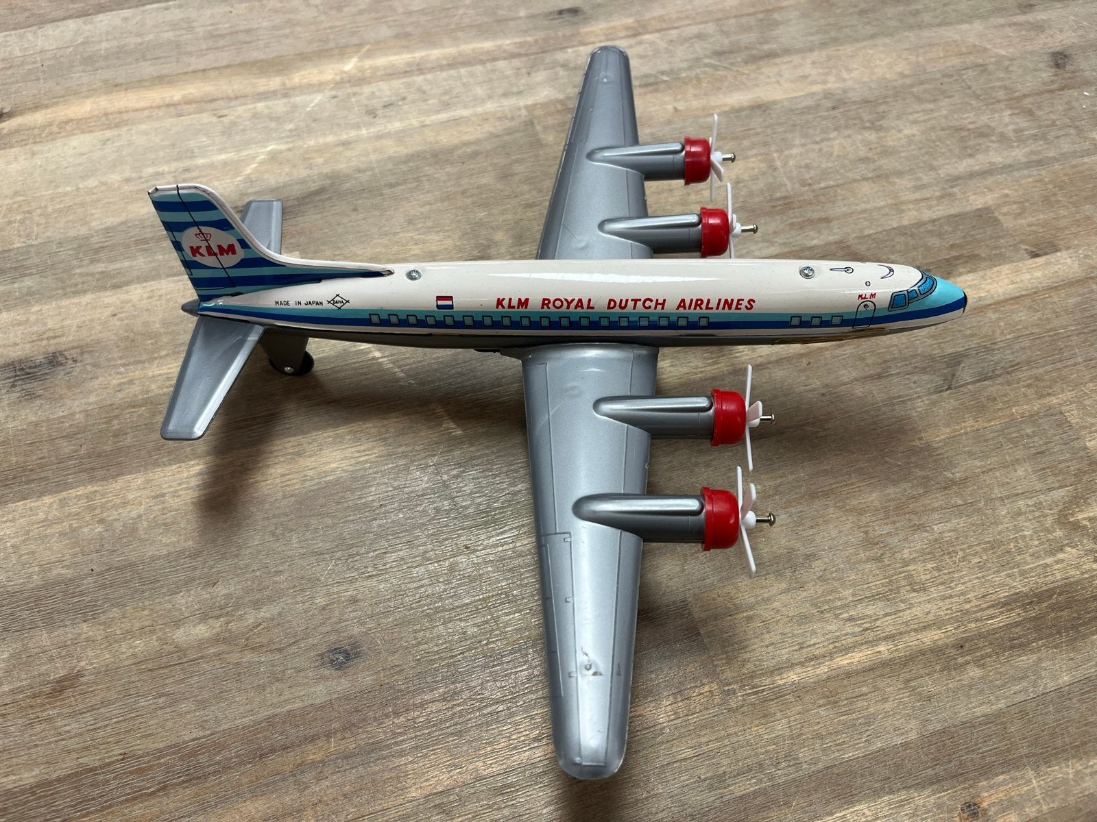 Vintage KLM Royal Dutch Airlines Schaalmodel Vliegtuig, Xx, Schaalmodel, Xx, Ophalen of Verzenden
