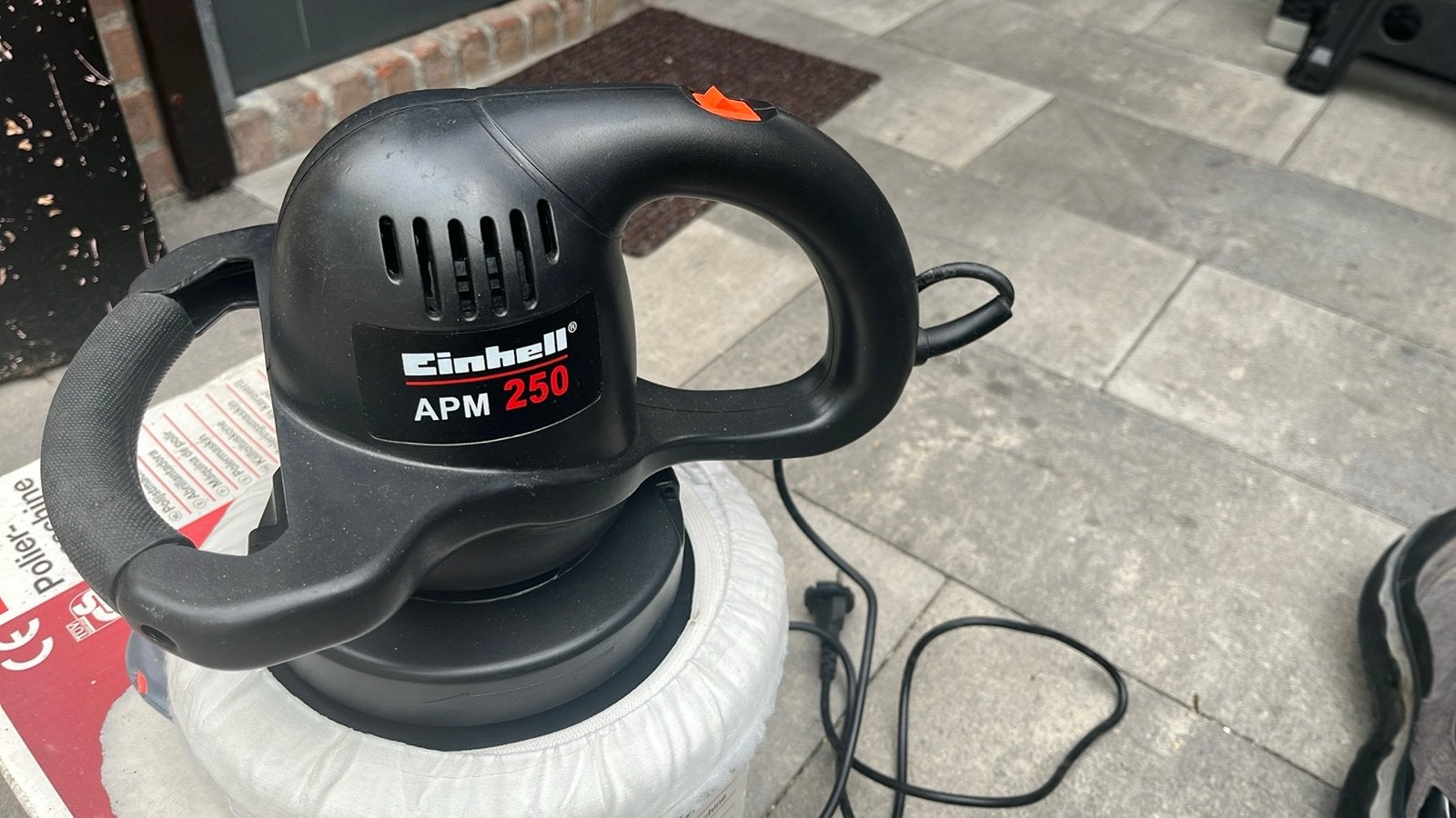 Einhell APM 250 Auto Boenmachine / Polijstmachine, Auto diversen, Verzenden, Zo goed als nieuw