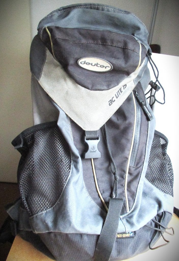 Deuter AC Lite 15 Rugzak man~Rain cover~Wandelrugtas~Rugzak, Ophalen of Verzenden, Gebruikt, Rugzak