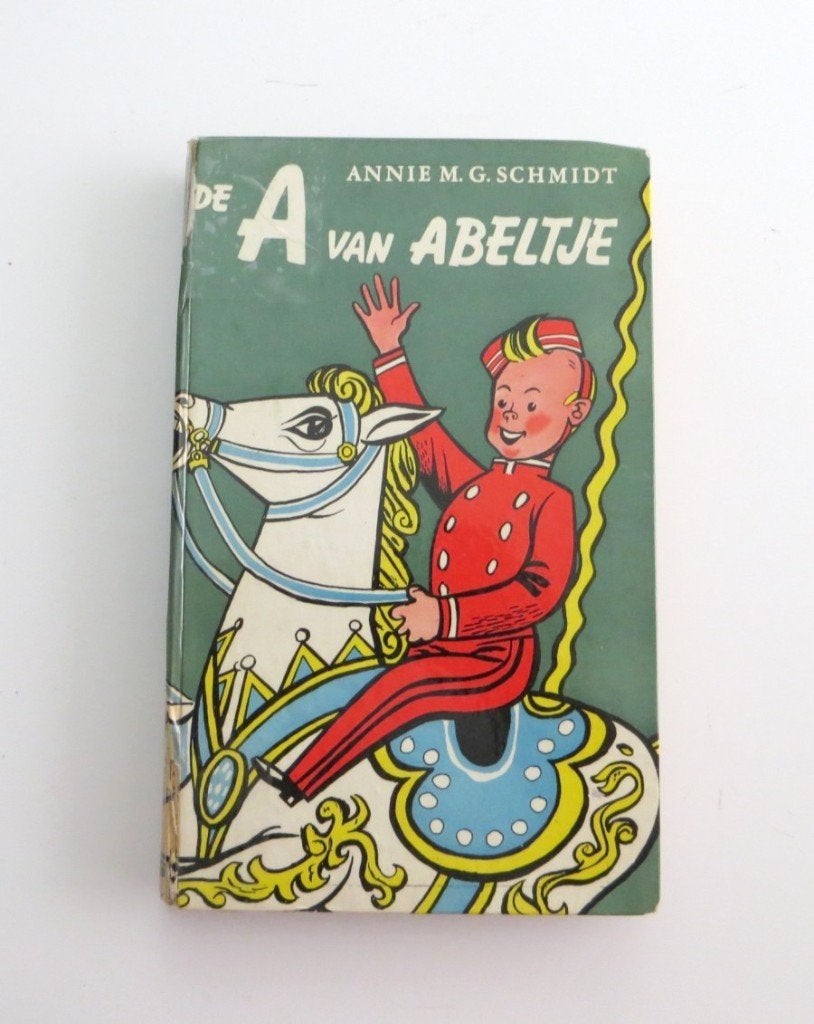 Vintage Avonturenboek M4682: De A van Abeltje ca. 9+, Gelezen, Annie M.G. Schmidt, Non-fictie, Ophalen of Verzenden
