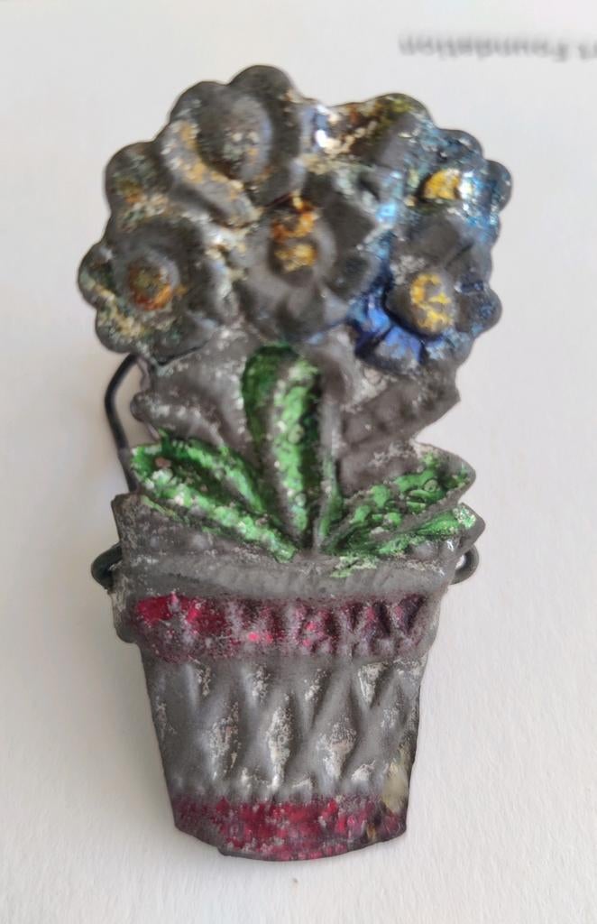 Antieke kaarsen klem, Diversen, Kerst, Ophalen of Verzenden