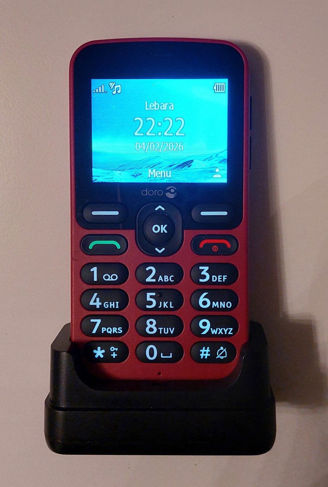 Doro 1880 Senioren GSM groot scherm 4G Alarm Camera Zaklamp, Ophalen of Verzenden, Klassiek of Candybar, Zonder simlock, Zonder abonnement