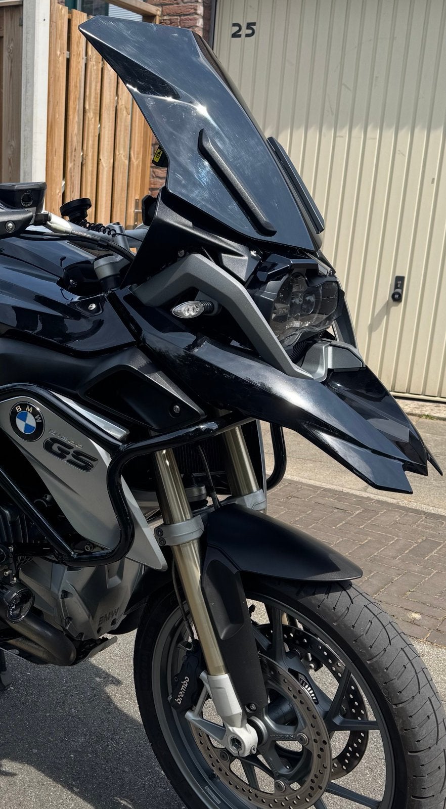 Bmw r1250gs r1250gs windscherm smoke triple black, Motoren, Onderdelen | BMW, Ophalen of Verzenden, Gebruikt