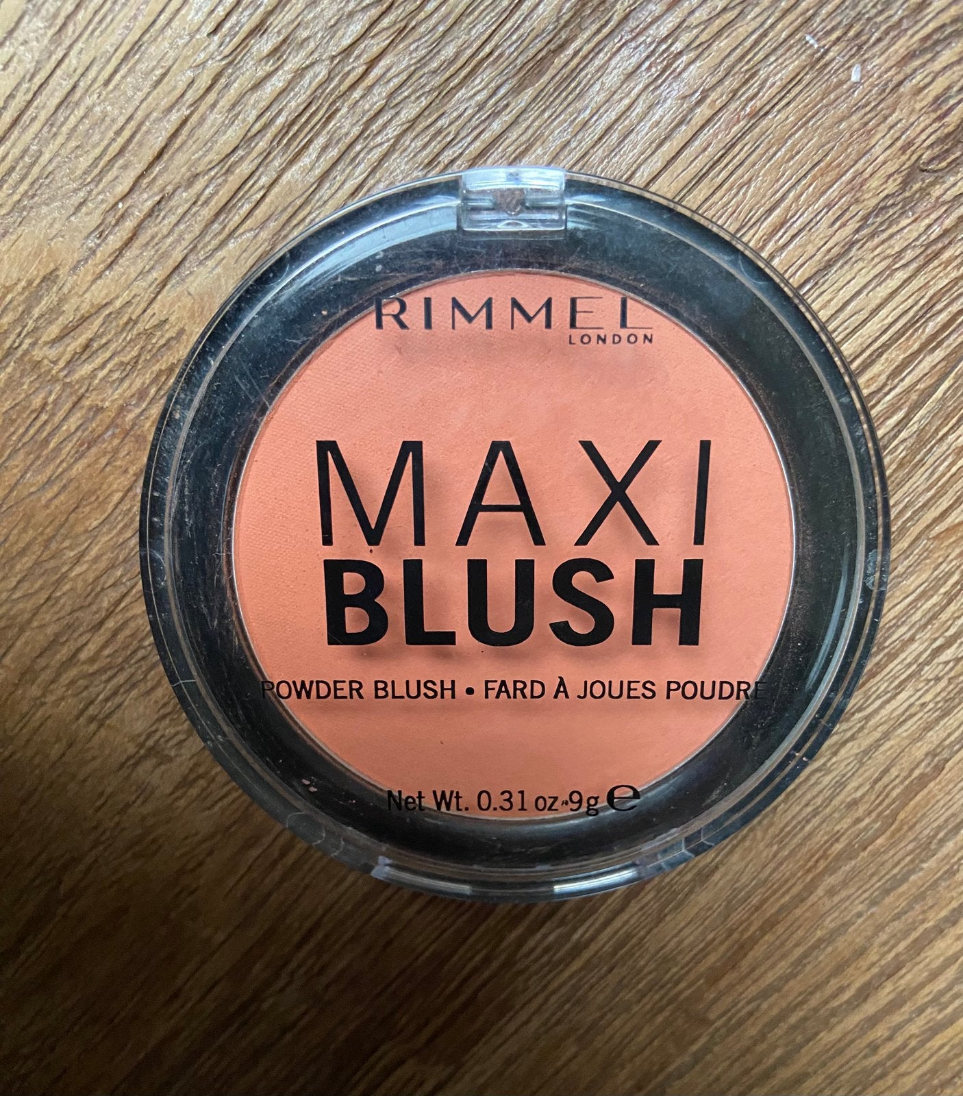 RIMMEL Maxi Blush  Blush Powder  Kleur 004, Wangen, Ophalen of Verzenden, Zo goed als nieuw, Make-up