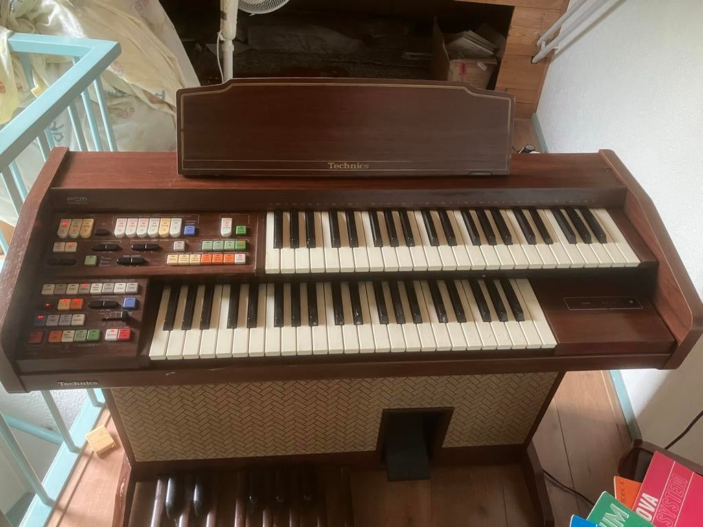Technics PCM Sound E71L Orgel - Klassiek Elektronisch Orgel, Muziek en Instrumenten, Orgels, Ophalen, Gebruikt, 2 klavieren, Orgel