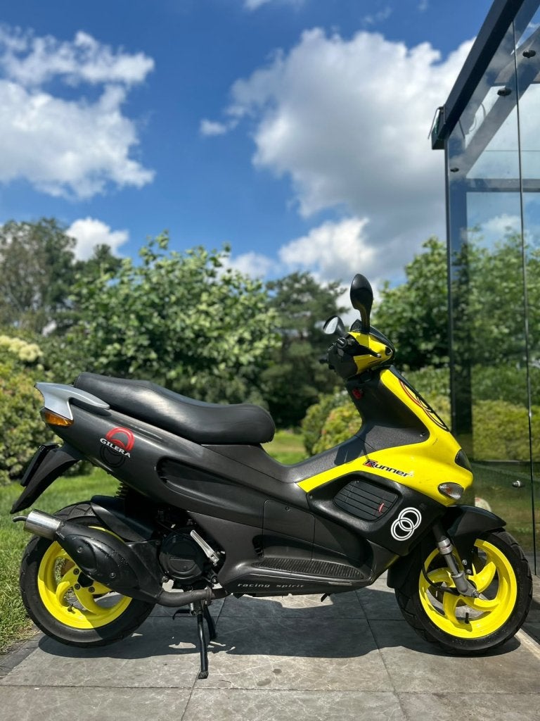 ⭐️Gilera runner sp pro geel Brom kenteken 70cc 2 takt⭐️, Niet ingevuld, Niet ingevuld, Niet ingevuld