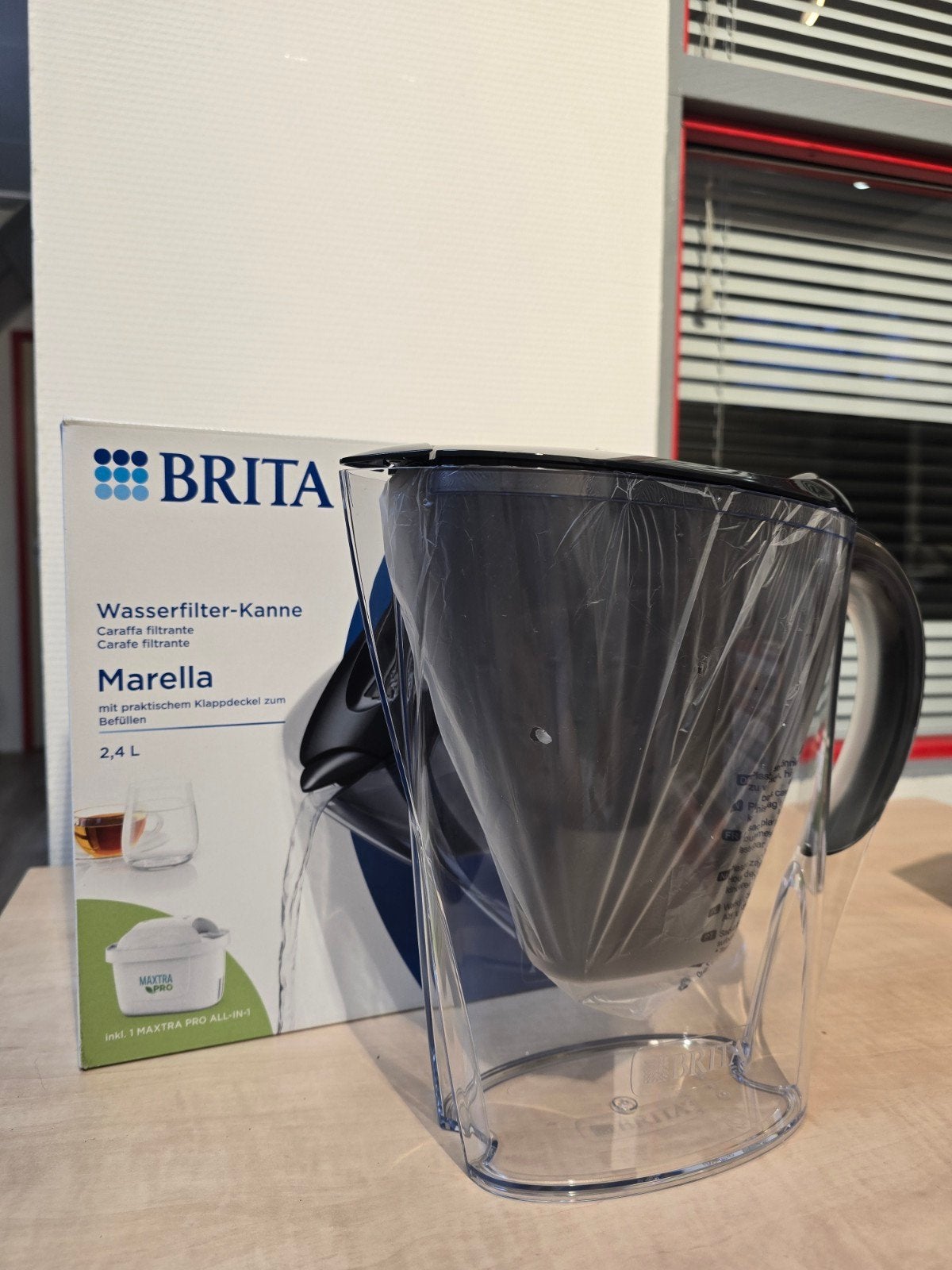 BRITA Marella Waterfilterkan 2.4L met MAXTRA PRO filter, Ophalen of Verzenden, Nieuw