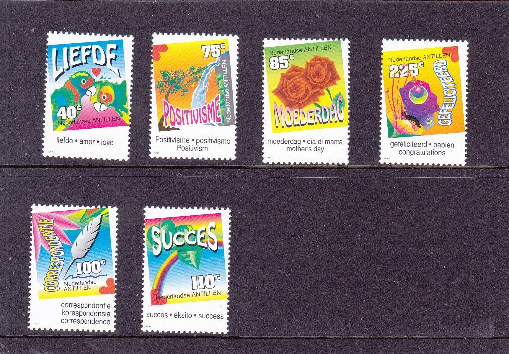 Antillen 1159/64 Wenszegels 1997 (710), Verzenden, Postfris