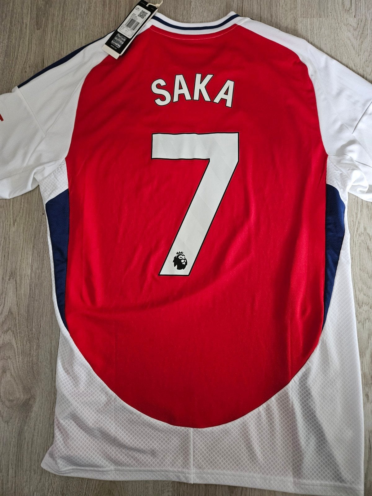 Adidas Arsenal Thuisshirt 2024/2025 Saka #7 Maat L, Maat L, Verzenden, Nieuw, Shirt