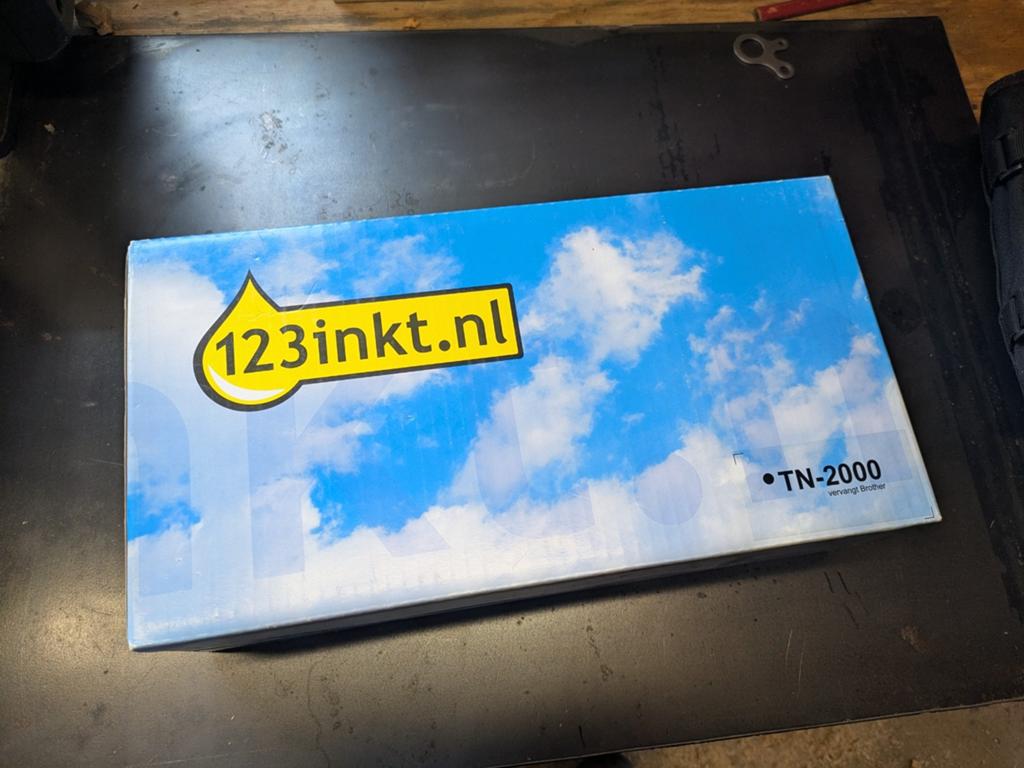 Toner voor Brother TN-2000 zwart, nieuw in doos, Computers en Software, Printerbenodigdheden, Ophalen of Verzenden, Nieuw, Toner