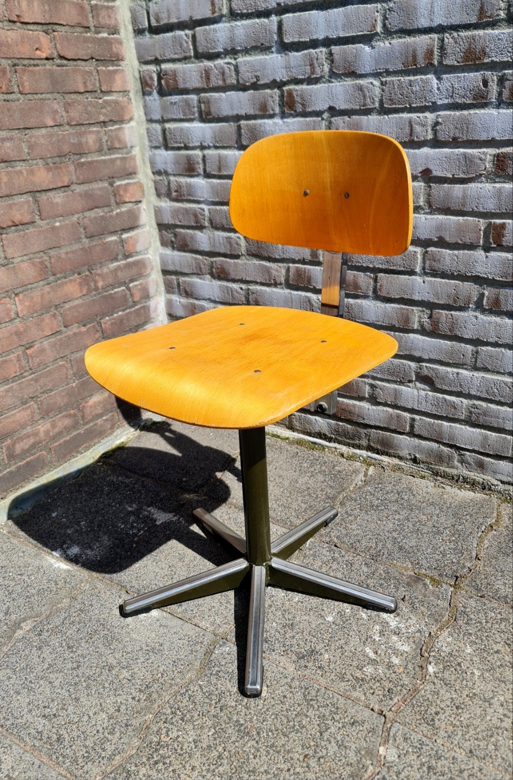 Vintage Presikhaaf architectenstoel atelier stoel jaren 70, Ophalen