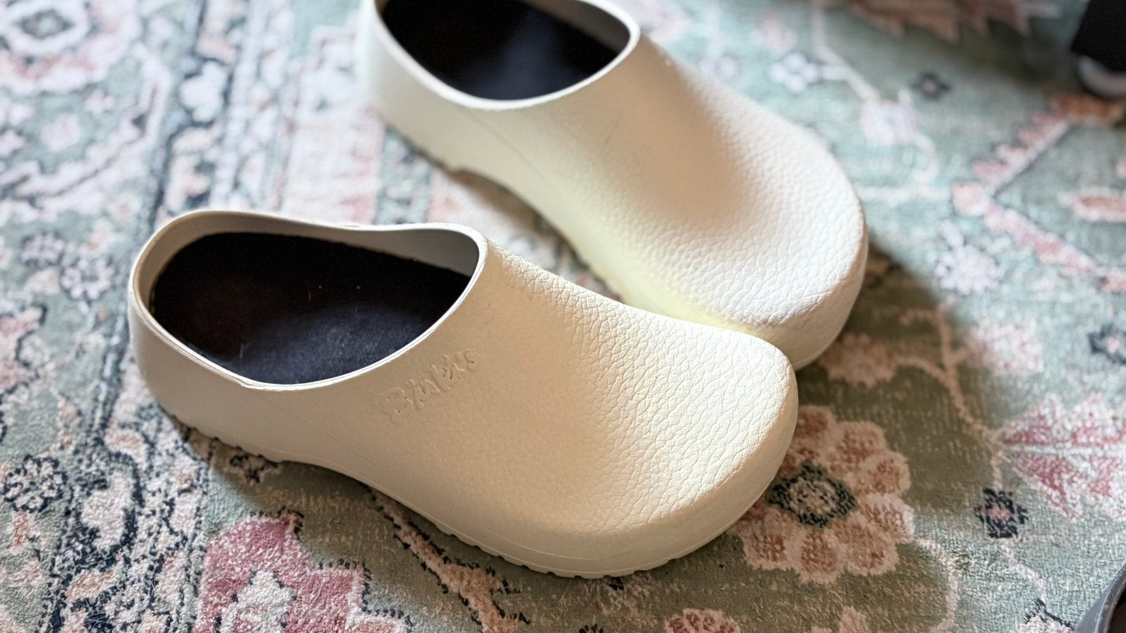 Birkenstock Birki’s maat 40 crème, Overige kleuren, Overige typen, Ophalen of Verzenden, Zo goed als nieuw