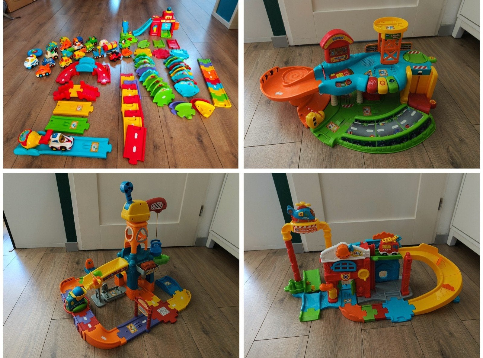 vtech toet toet garage, brandweerkazerne en bouwplaats, Ophalen, Gebruikt
